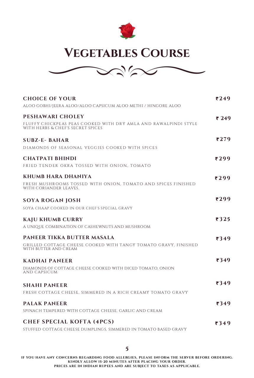 Menu Page 6